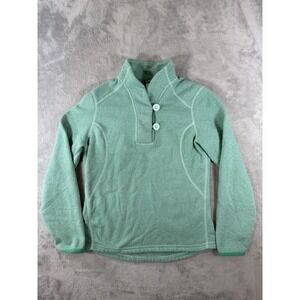 The North Face Sweater Womens Medium Crescent Ridge Shawl Collar Fleece Pullover